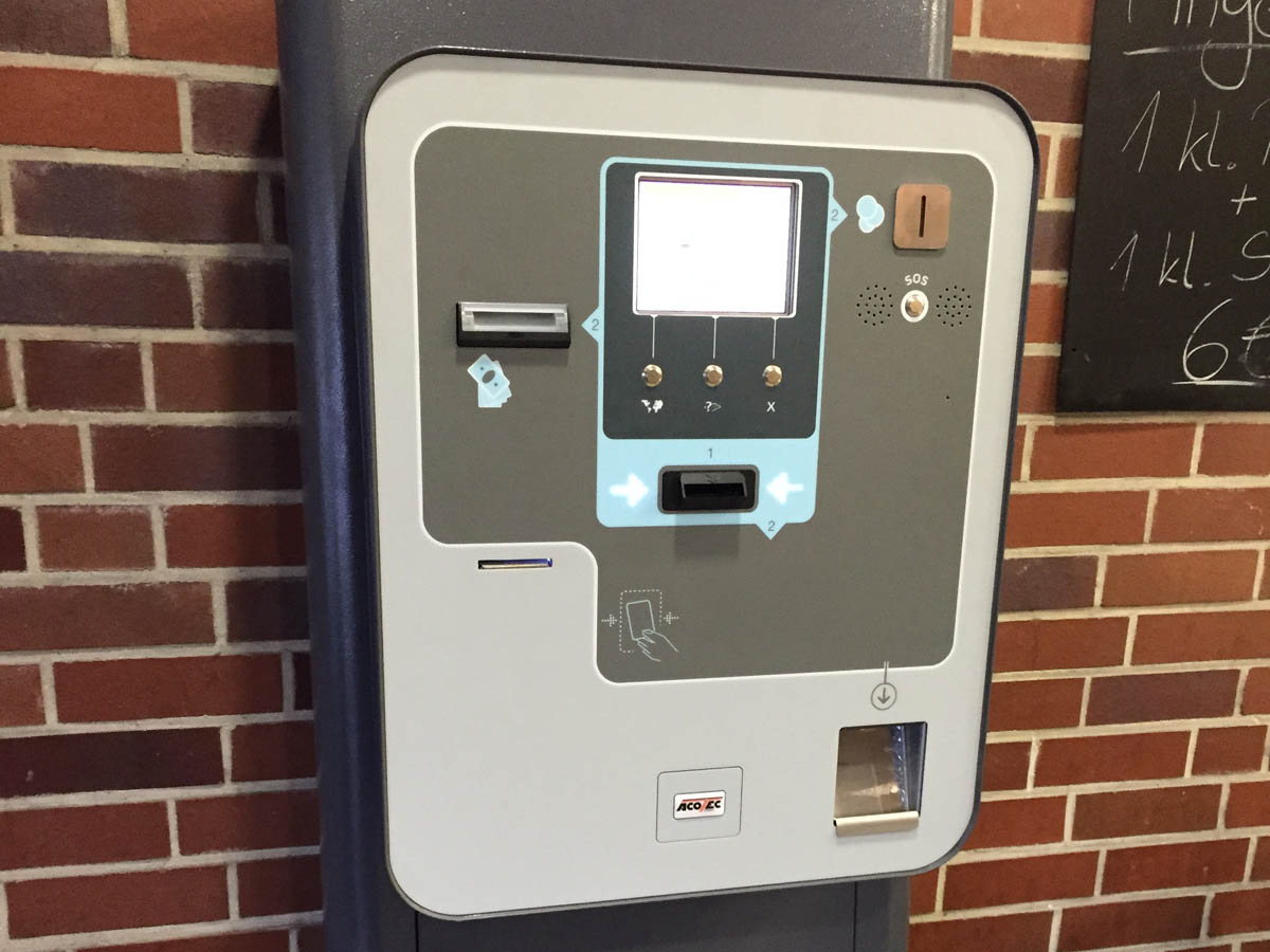 Kassenautomat für Parksystem